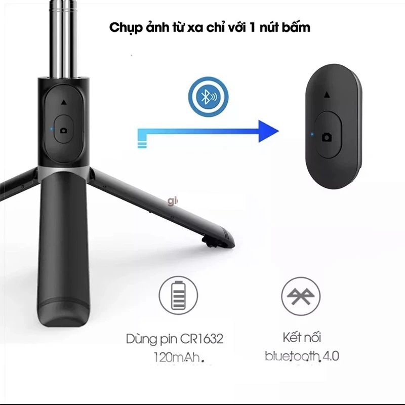 Gậy chụp hình Bluetooth Q07